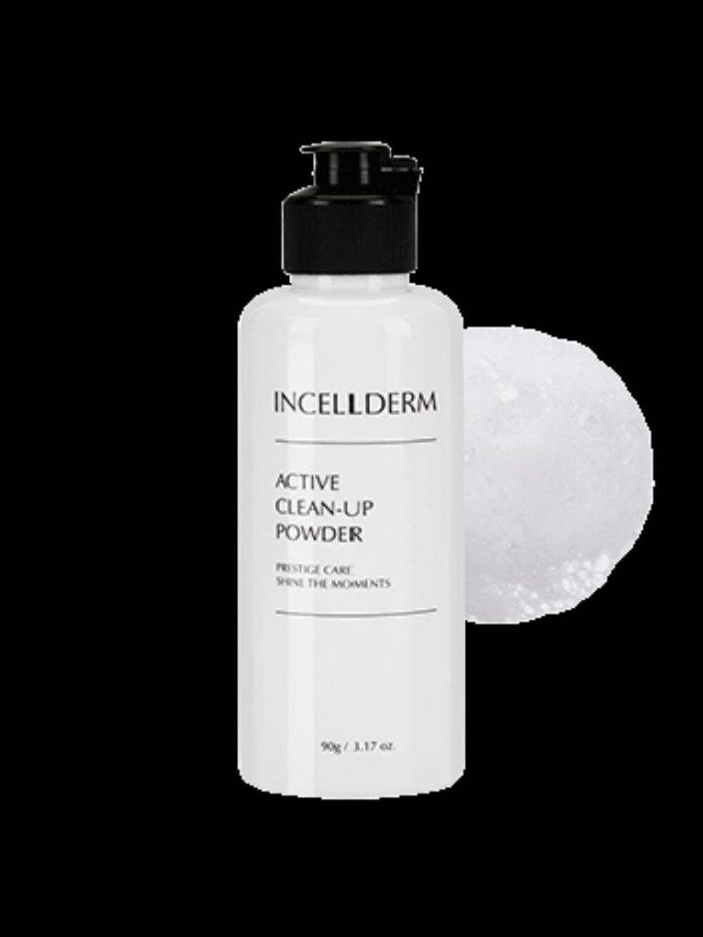 INCELLDERM Active Clean-Up Powder Water-Activated Facial Cleanser